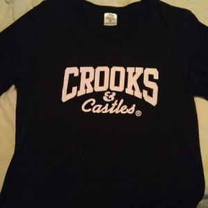 Crooks & Castles Women's Shirt ( Medium )